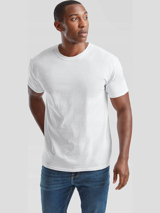 Fruit of the Loom Valueweight Unisex Short Sleeve Promotional T-Shirt White