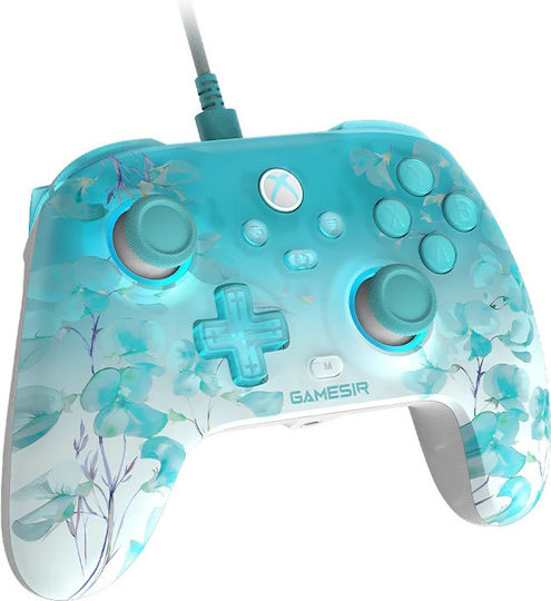 Gamesir T7 Pro Wired Gamepad with Hall Effect Sticks for PC Xbox One Xbox Series Floral Edition