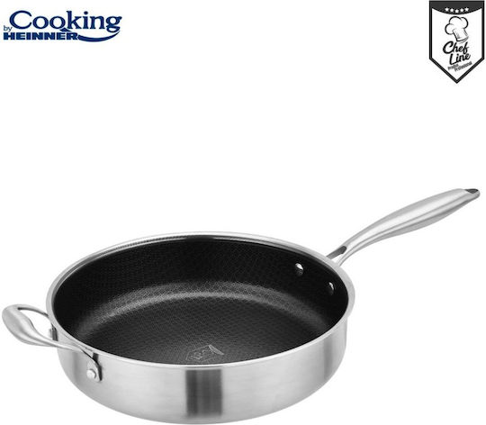 Heinner Titanium3 Tigaie Din Aluminiu Cu Capac Cu Acoperire Ceramică 24cm