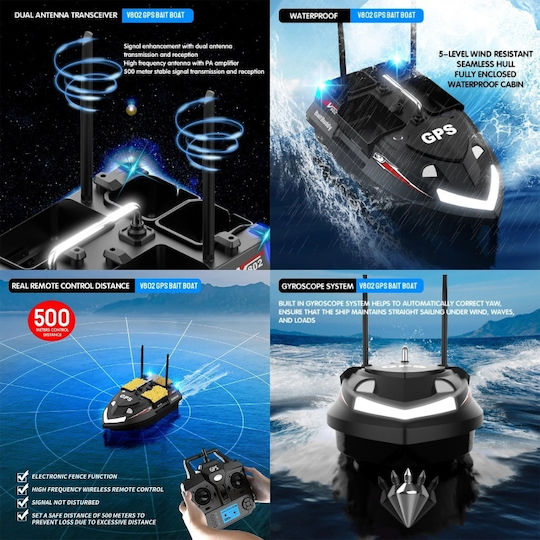Flytec V802 Pro Σκαφάκι Ψαρέματος