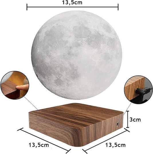 Factory Decorative Lamp Moon Light White