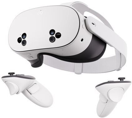 Meta Quest 3S Standalone VR Headset 128GB for Computer with Gamepad & Batman: Arkham Shadow