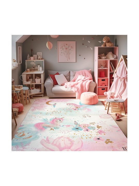 Beauty Home Παιδικό Χαλί Ροζ 135x180cm Beauty Home Παιδικό Χαλί Ροζ 135x180cm