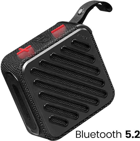 WK D50 Pop Digital Series Ηχείο Bluetooth 5W με Διάρκεια Μπαταρίας έως 2.5 ώρες Μαύρο