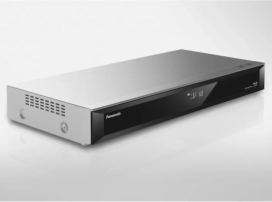 Panasonic Blu-Ray Player DMR-BST765AG Built-in WiFi with Blu-Ray/DVD Recording and USB Media Player Capability Silver