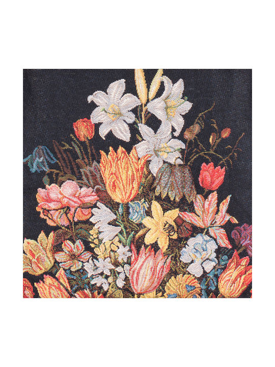 Signare Throw Pillow 45x45cm – Bosschaert A Still Life In A Van-li Vase