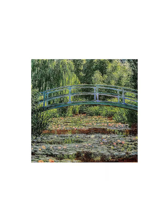 Signare Υφαντό Ταπισερί Τοίχου 68x73cm – Claude Monet Japanese Bridge