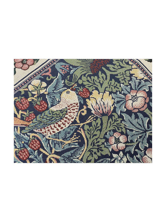 Signare Wall Tapestry 109x139cm – William Morris Strawberry Thief Blue