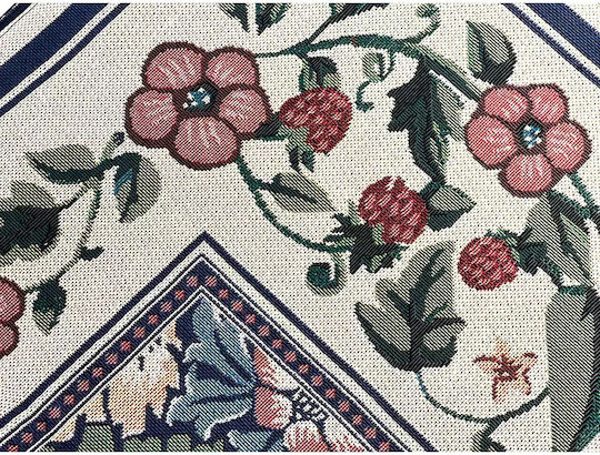 Signare Ταπισερί Τοίχου 109x139cm – William Morris Strawberry Thief Blue