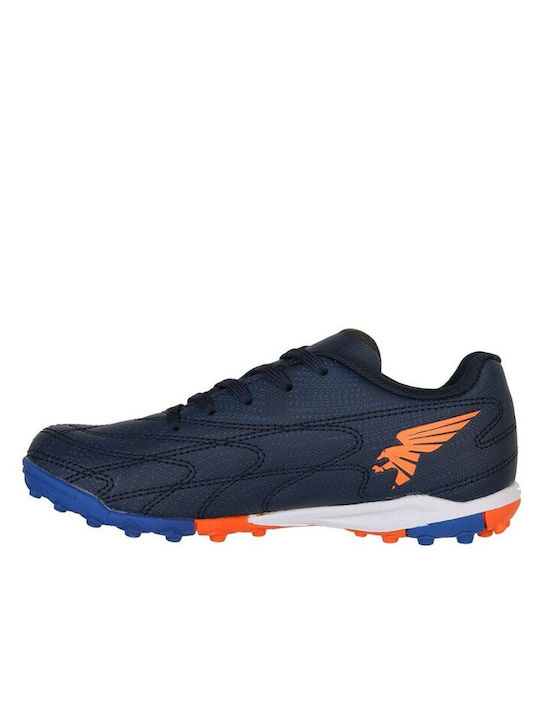 Evolution Kids Turf Soccer Shoes Navy Blue