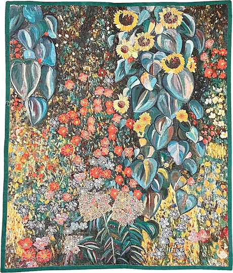 Signare Ταπισερί Τοίχου 124x142cm – Gustav Klimt Country Garden