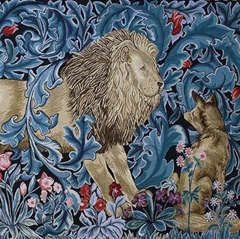 Signare Ταπισερί Τοίχου 139x87cm – William Morris Lion Forest