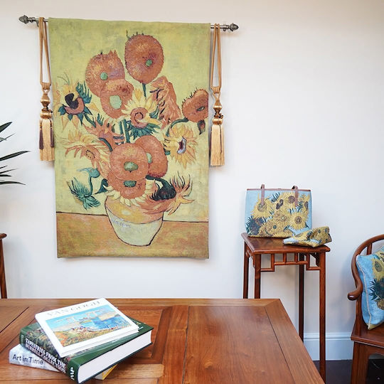 Signare Tapestry Wall Hanging 98x138cm – Van Gogh Sunflower