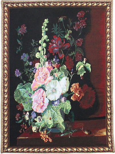 Signare Tapestry Wall Hanging 101x139cm – Jan Van Huysum Vase Flowers