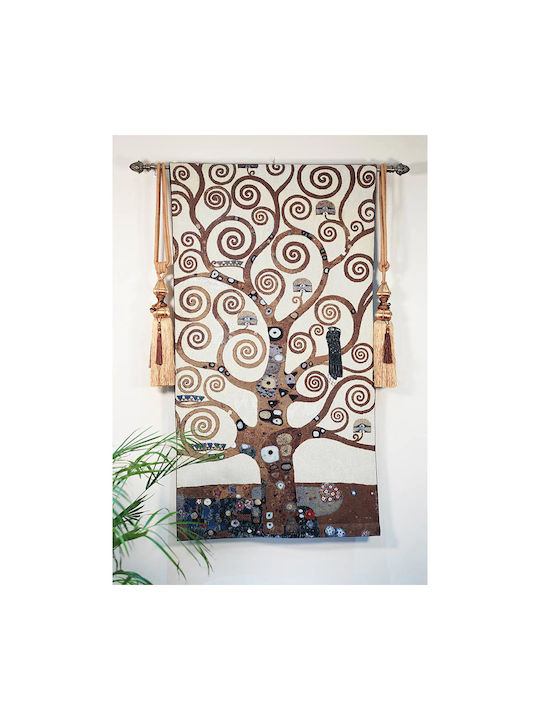 Signare Ταπισερί Τοίχου 79x139cm – Gustav Klimt Tree Life