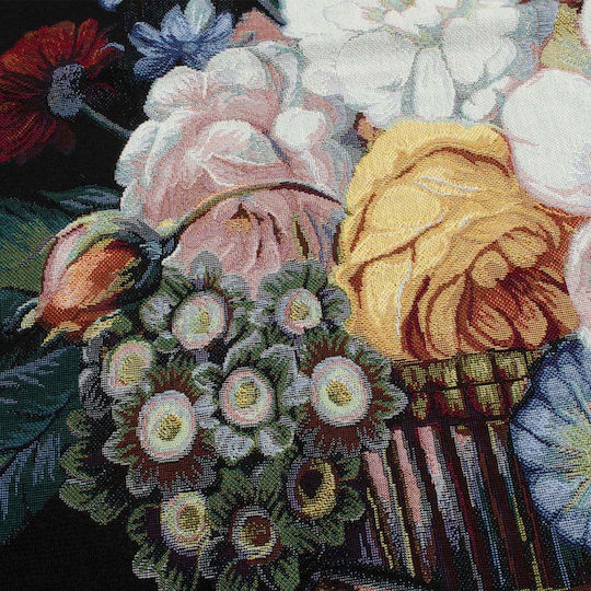 Signare Tapestry Wall Hanging 98x138cm – Flower & Grape