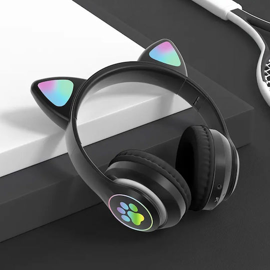 ATZSF Bluetooth Wireless On Ear Headphones with 6 hours of Operation Black