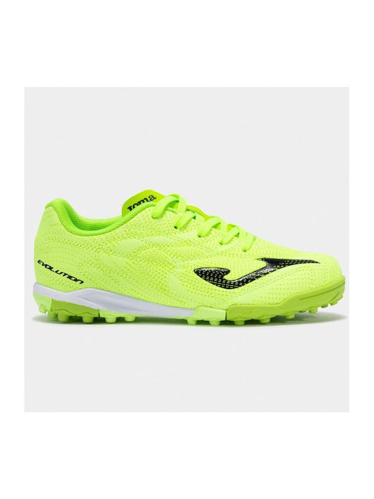 Joma Evolution TF Kids Soccer Cleats with Turf Outsole Yellow