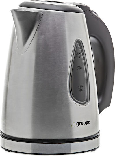 Gruppe HHB-1018 Kettle 1lt 1630W Silver