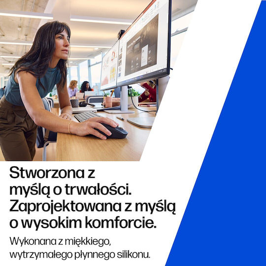 HP 700 Безжична Bluetooth Vertical Мишка Черна