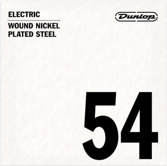 Dunlop Μονή Χορδή Nickel Wound Ηλεκτρικής Κιθάρας 54"
