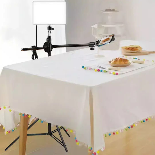 Photography Lighting Set Adjustable Studio Light Tripod Stand & Mobile Holder Remote Control Hyh-165