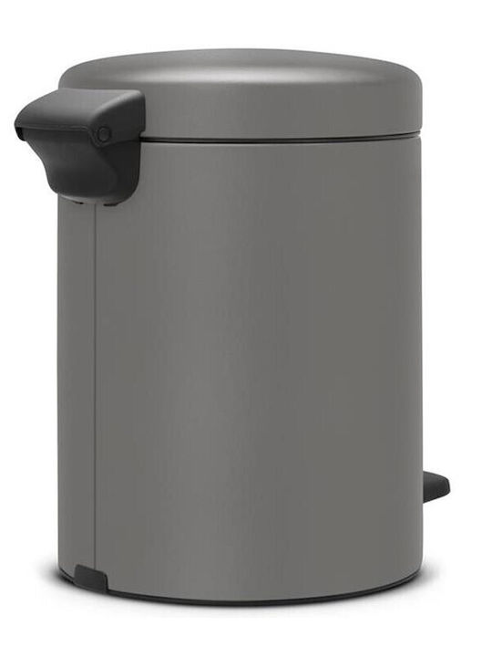 Brabantia Metalic Perie de toaletă 5lt Gri