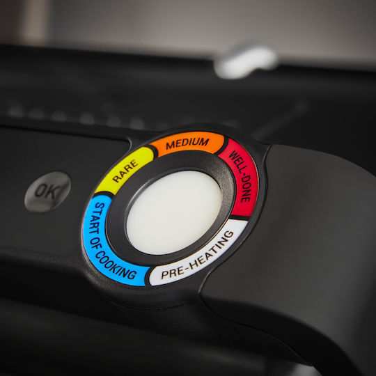 Tefal OptiGrill+ Τοστιέρα για 2 Τοστ 2000W Μαύρη