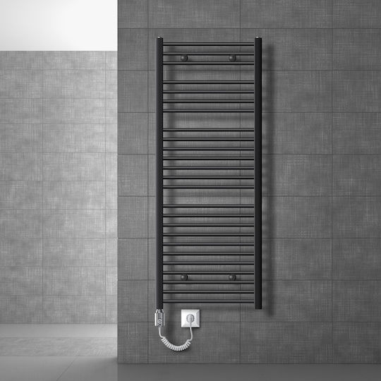 LuxeBath Ηλεκτρική Πετσετοκρεμάστρα 1200W 150x60cm Γκρι