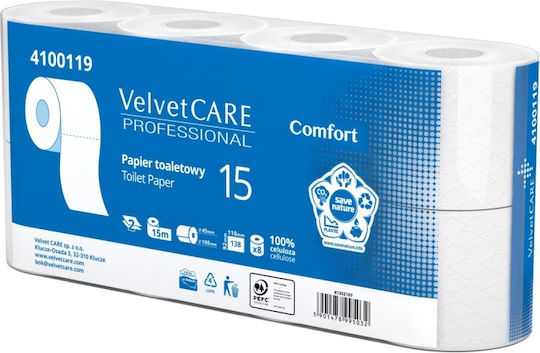 Velvet Χαρτί Υγείας 8 Ρολά 2 Φύλλων