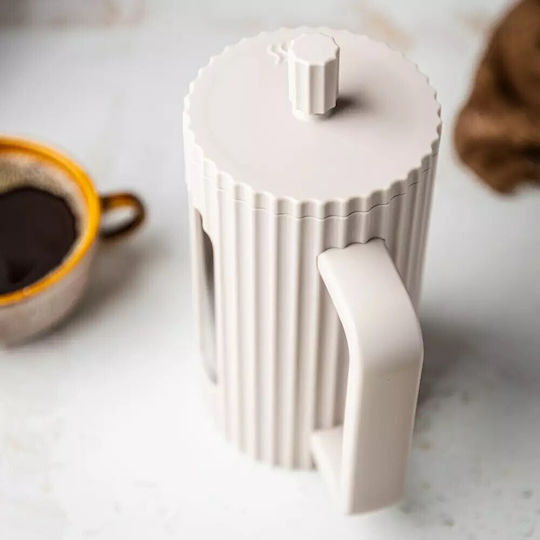 Klausberg Filterkaffeemaschinen Handbetrieb Kunststoff Beiges 1lt