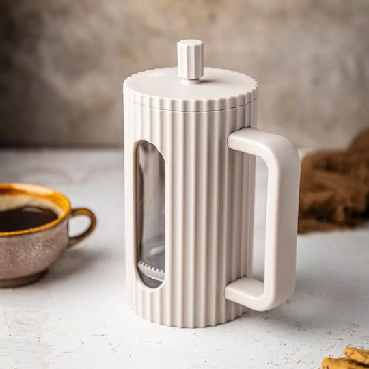 Klausberg Filterkaffeemaschinen Handbetrieb Kunststoff Beiges 1lt