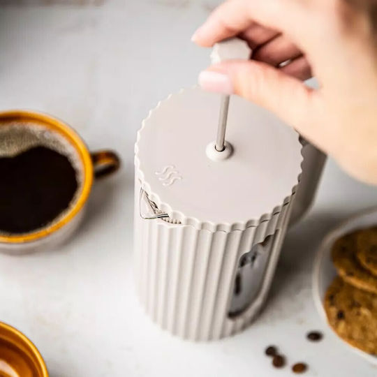Klausberg Filterkaffeemaschinen Handbetrieb Kunststoff Beiges 1lt