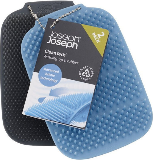 Geschirrspülbürste Joseph Joseph Js85155 Schnelltrocknungsset 2 Stück Grau Blau