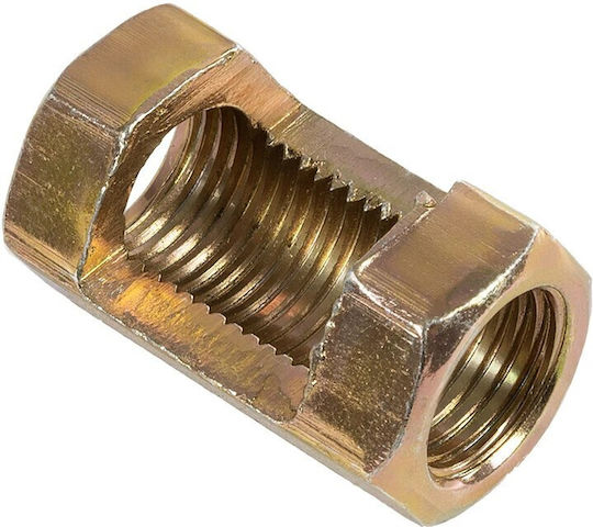 Globostar Pipeadapt 79595 Metal DIY Connector for Solid Lighting Pipes M1.3 X W1.3 X H2.5cm Pack of 10 Pieces