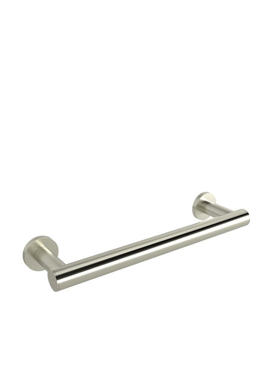 Verdi Omicron Inox Bathroom Grab Bar 30cm Nickel Matt