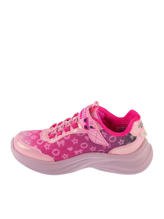 Power Jams Παιδικά Sneakers Ανατομικά με Σκρατς Ροζ