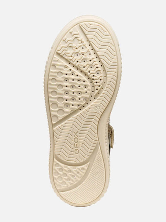 Laquinny Παιδικά Sneakers Ανατομικά με Σκρατς Χρυσά