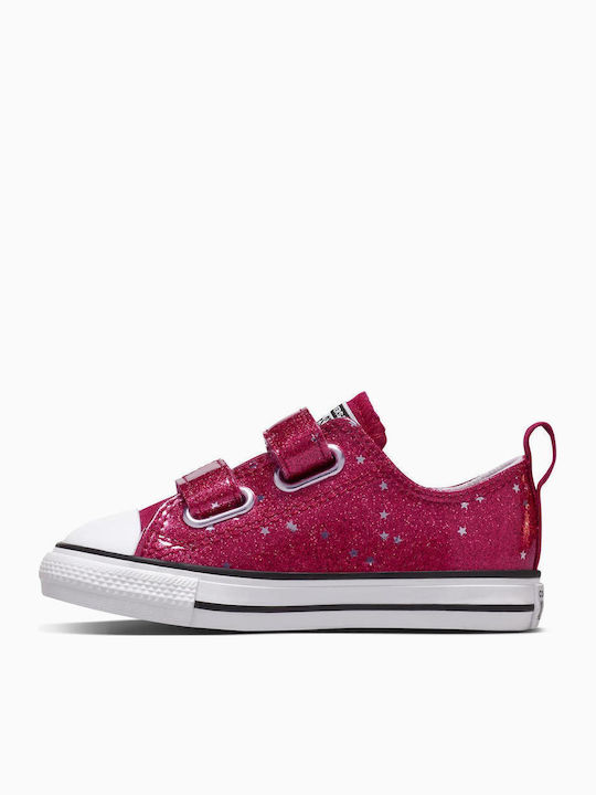 Chuck Taylor All Star Παιδικά Sneakers με Σκρατς Μωβ