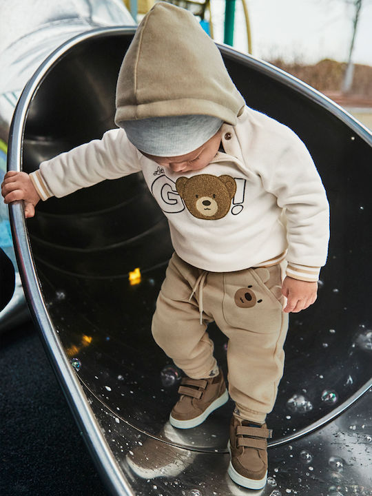Kinder Trainingshose Beige 1Stück