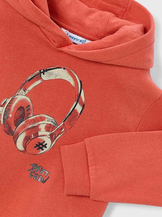 Kids Sweatshirt with Hood Orange