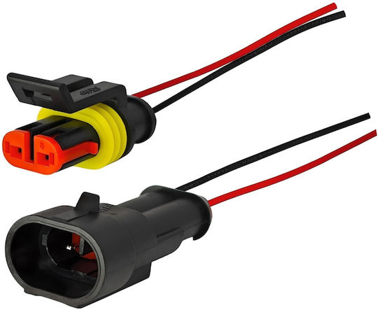 Superseal 2-Pin Wasserdichter Anschluss