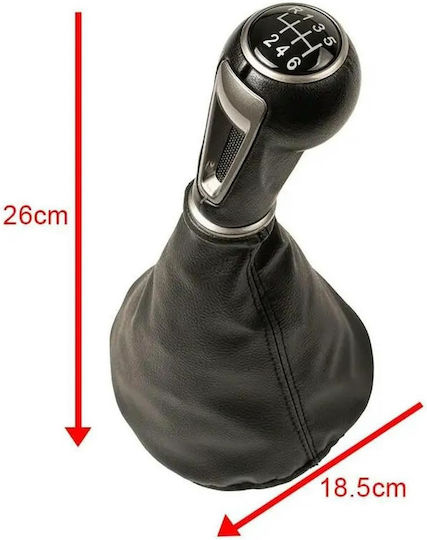 Best-Ka Buton schimbător viteze pentru Seat Ibiza Negru