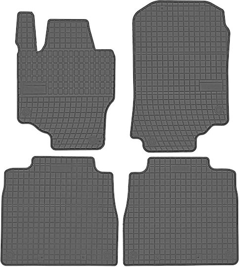 Frogum Set of Front and Rear Mats 4pcs for Mercedes-Benz GLS 2019 Black