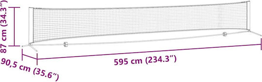 vidaXL Tennis Net