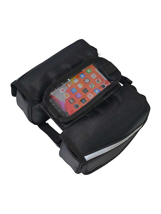 Dunlop Bicycle Rack Bag Black