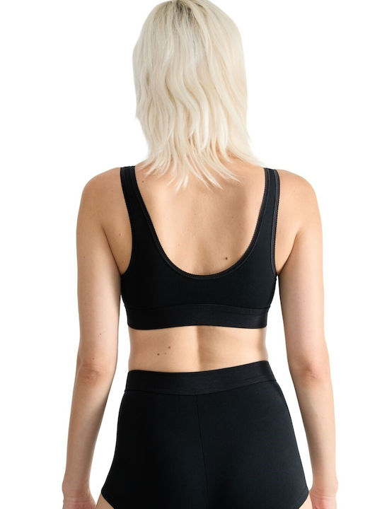 Women's Sports Bra without Padding Black