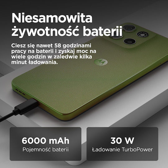 Motorola Moto G15 Power Dual SIM (8GB/512GB) Iguana Green