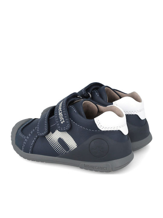 Ocean Kids Sneakers with Scratch Navy Blue