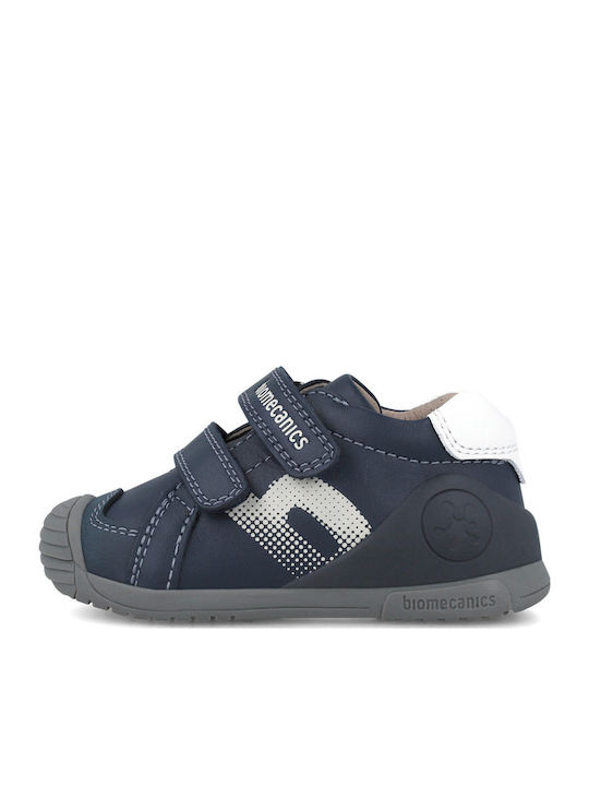 Ocean Kids Sneakers with Scratch Navy Blue